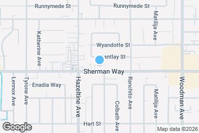 Map image of the property - 14011 Sherman Way