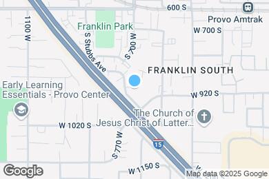 Map image of the property - 687 W Le Bon Cir