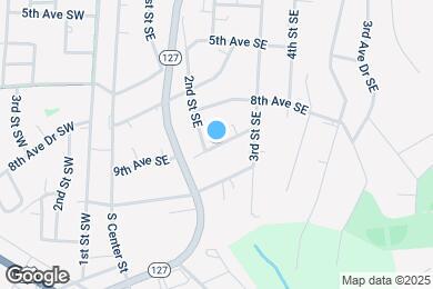 Map image of the property - 207 9th Ave SE