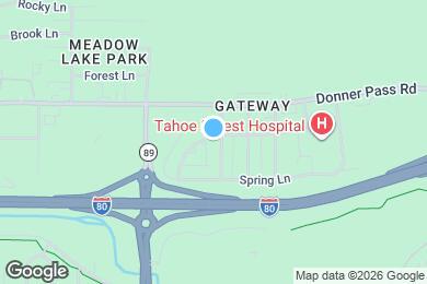 Map image of the property - 11165 Tahoe Dr