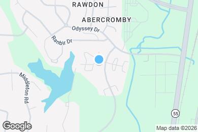 Map image of the property - Woodland Creek Townhomes and Apartments