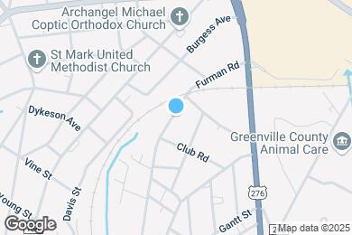 Map image of the property - 412 Furman Rd