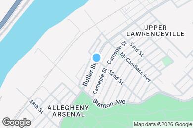 Map image of the property - 5166 Butler St