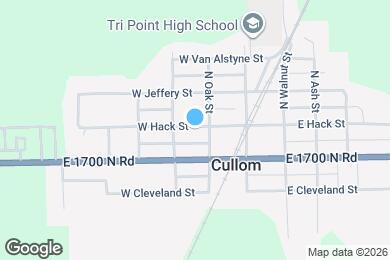 Map image of the property - 210 W Hack St
