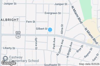 Map image of the property - 1303 Holloway St