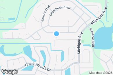 Map image of the property - 1260 Creekview Ct