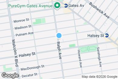 Map image of the property - NEW Super Bright Modern 2 Bedroom