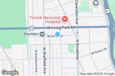 Map image of the property - 909 W Dakin St