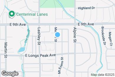 Map image of the property - 804 Meeker St