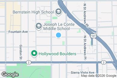 Map image of the property - 5730 1/2 La Mirada Ave