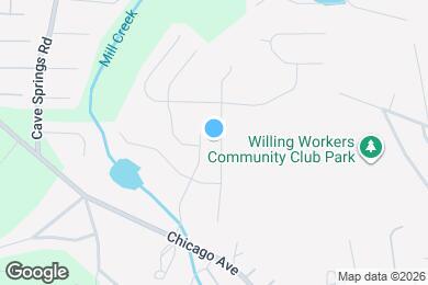 Map image of the property - 8129 Brookbend Dr