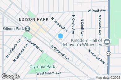 Map image of the property - 6621 N Northwest Hwy