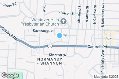 Map image of the property - 1802 Alden Ln