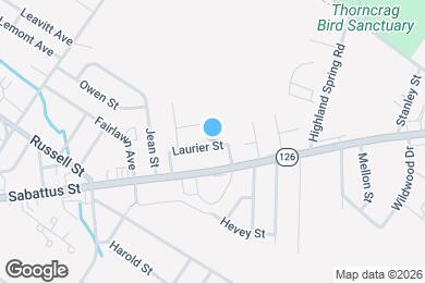 Map image of the property - 56 Laurier St