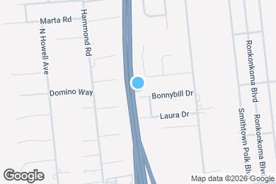Map image of the property - 25 Bonnybill Dr