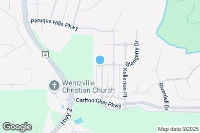 Map image of the property - 1029 Glengarry Dr
