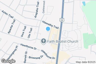 Map image of the property - 1114 Johnson Ave