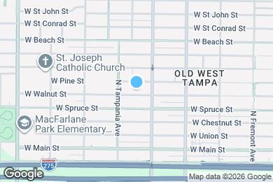 Map image of the property - 2519 W Walnut St