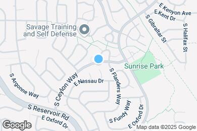 Map image of the property - 3904 S Espana St