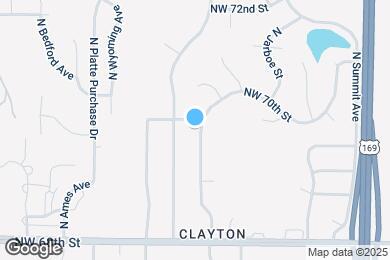 Map image of the property - 6932 N Mercier St