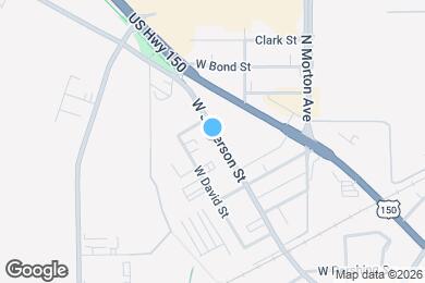 Map image of the property - 700 W Jefferson St