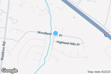 Map image of the property - 604 Woodland Hills Dr