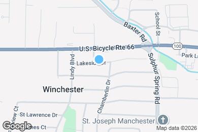 Map image of the property - 248 Lakeside Dr