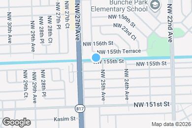Map image of the property - 2520 NW 155th St