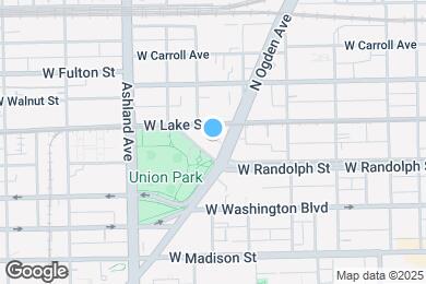Map image of the property - 1438 W Randolph St