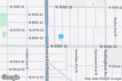 Map image of the property - 8519 Midvale Ave N