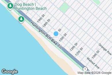 Map image of the property - 1516 Pacific Coast Hwy
