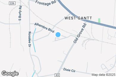 Map image of the property - 5 W Gantt Cir