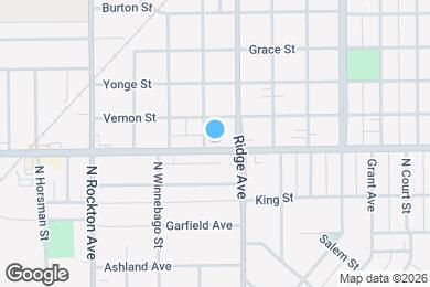 Map image of the property - 2121 Auburn St