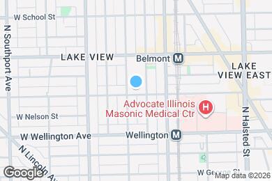 Map image of the property - 1046 W Barry Ave