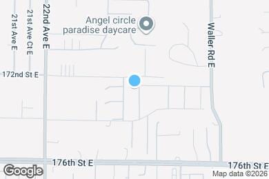 Map image of the property - 17302 26th Ave E