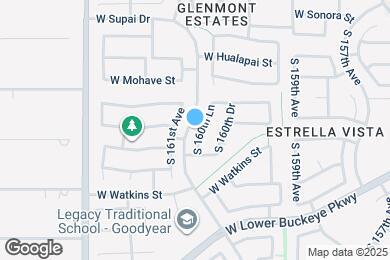 Map image of the property - 2116 S 160th Ln