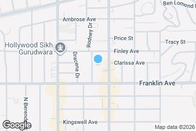 Map image of the property - 1942 Rodney Dr