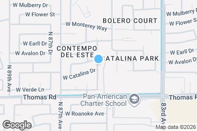 Map image of the property - 3011 N 86th Ave