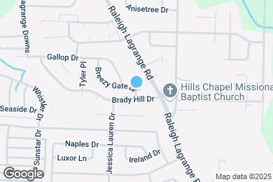Map image of the property - 1136 Breezy Valley Dr