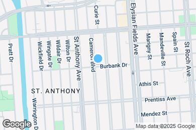 Map image of the property - 6001 Cameron Blvd