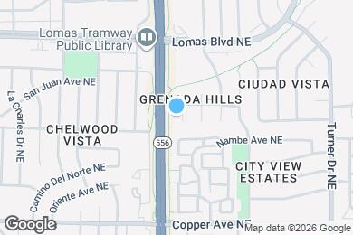 Map image of the property - 1111 Granada Hills Ct NE