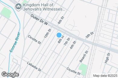 Map image of the property - 4248 8th St