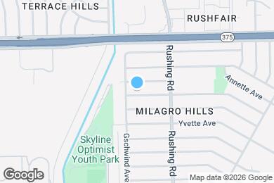 Map image of the property - 5109 Bastille Ave