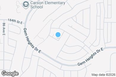 Map image of the property - 9329 186th St Ct E