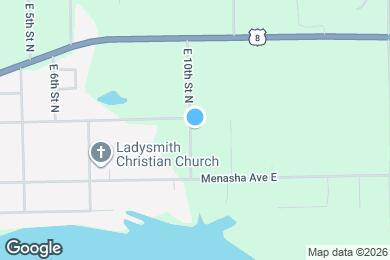 Map image of the property - 715 E 10th St N