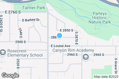 Map image of the property - 2768 E 2880 S