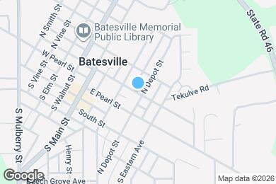 Map image of the property - 103 N Depot St