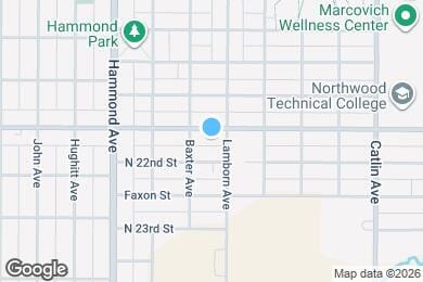 Map image of the property - 1110 N 21st St