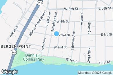 Map image of the property - 104 W 3rd St