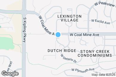 Map image of the property - 6804 S Independence St